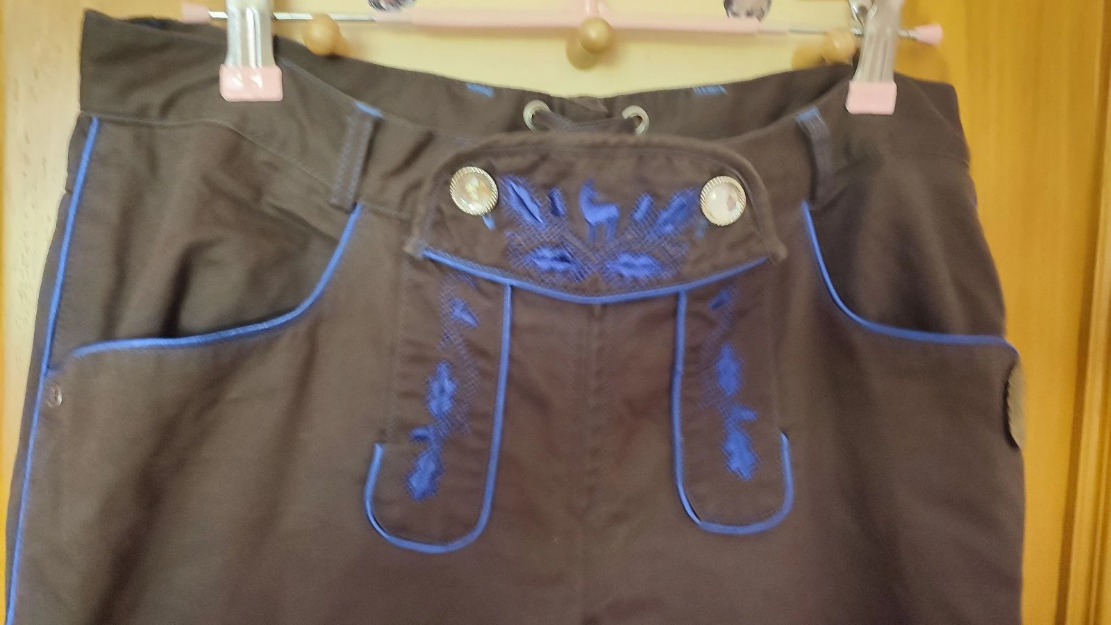 Pantalón Capri bordado vintage austriaco alemán Oktoberfest – photo 7
